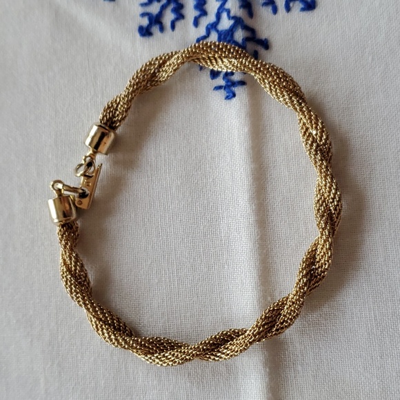 Vintage Monet Sarah Cov D'Orlan gold tone bracelets - Picture 6 of 14